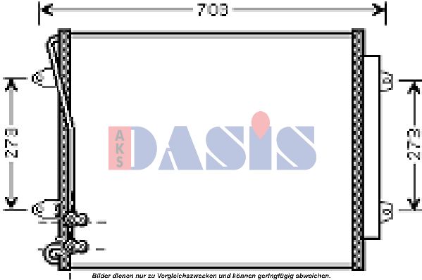 AKS DASIS Kondensaator,kliimaseade 042019N